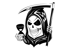 halloween csontváz rajz1