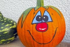 Halloween festett tök szelíd