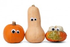 Halloween tökfestés szemek