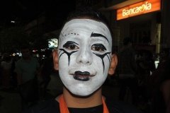 Halloween smink férfi