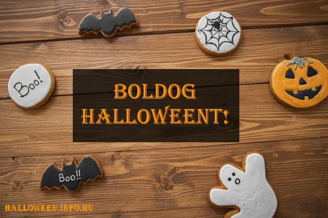 boldog halloweent süti