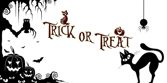 csokit vagy csalunk angolul, trick or treat