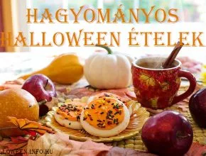 hagyományos halloween ételek