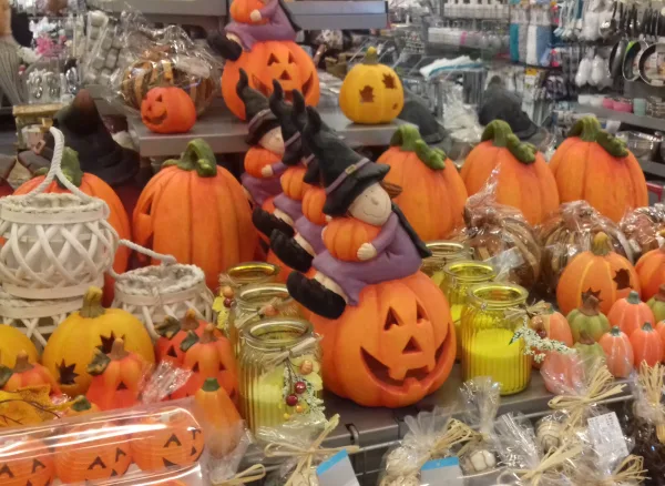 halloween dekoráció