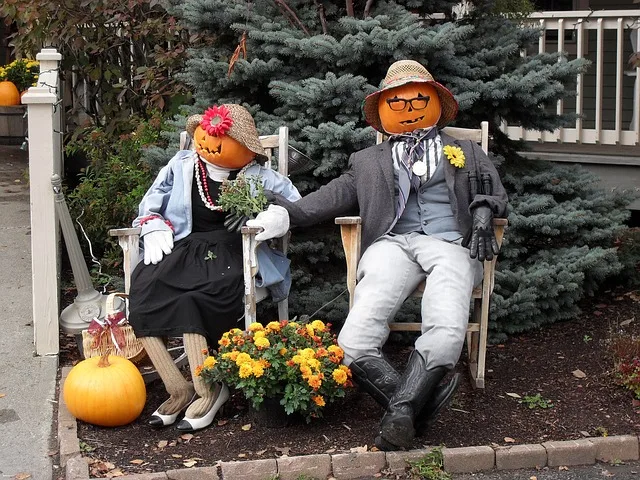 Halloween ház diszítés