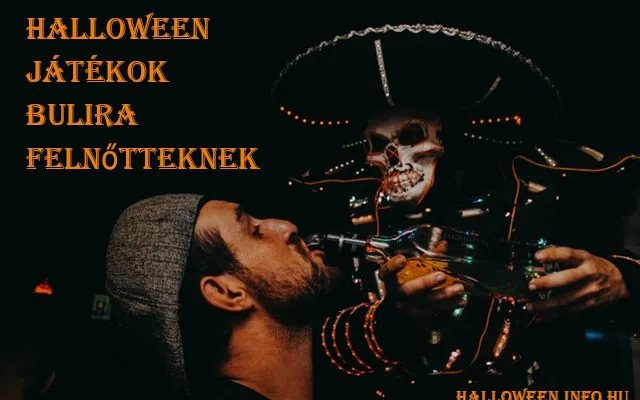 Halloween játékok bulira felnőtteknek