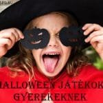 halloween játékok gyerekeknek