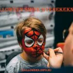 Halloween smink gyerekeknek