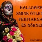 Halloween smink ötletek férfiaknak és nőknek