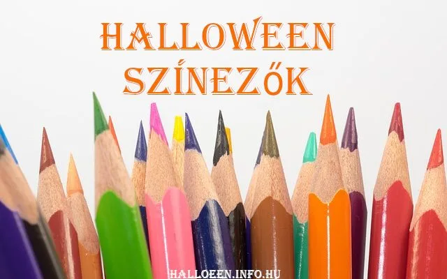 halloween színezők, halloween kifestők