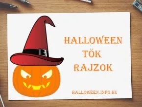 Halloween tök rajzok