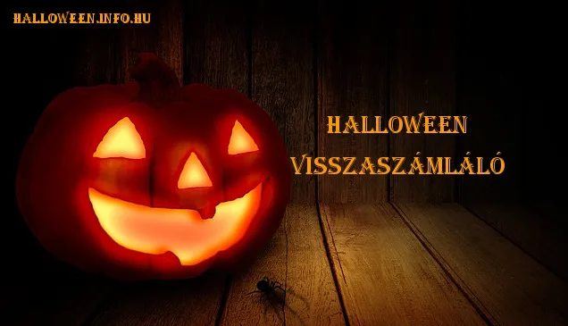 halloween visszaszámláló, hány nap van halloweenig