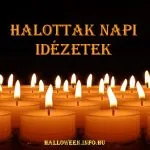 halottak napi idézetek