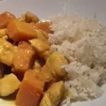 sütőtökös csirkemell ragu