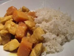 sütőtökös csirkemell ragu