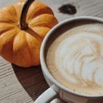 sütőtökös latte