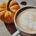 sütőtökös latte