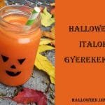 halloween italok gyerekeknek
