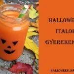 halloween italok gyerekeknek