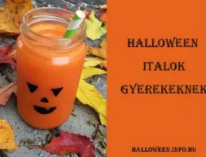 halloween italok gyerekeknek