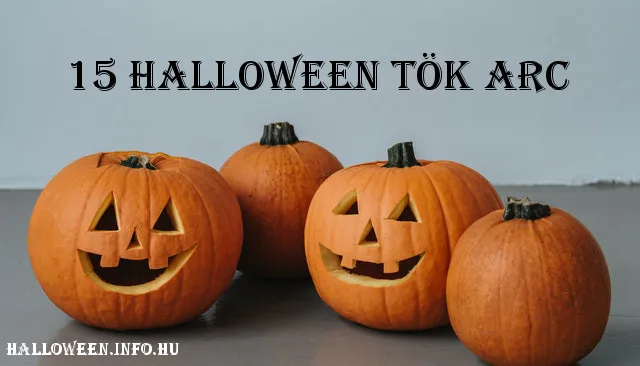 halloween tök arcok