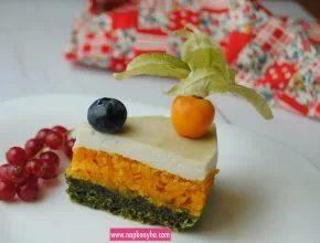 nyers vegán sütőtökös süti