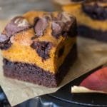 márványos mascarponés csokis sütőtökös brownie