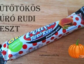 új pöttyös sütőtökös túró rudi teszt