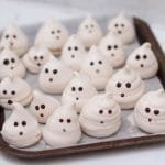 szellem habcsók, halloweeni süti