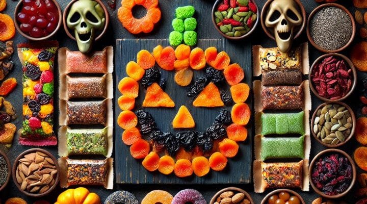 egészséges halloween édességek