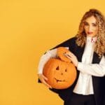 halloween jelmez nő