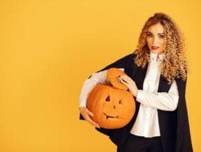 halloween jelmez nő